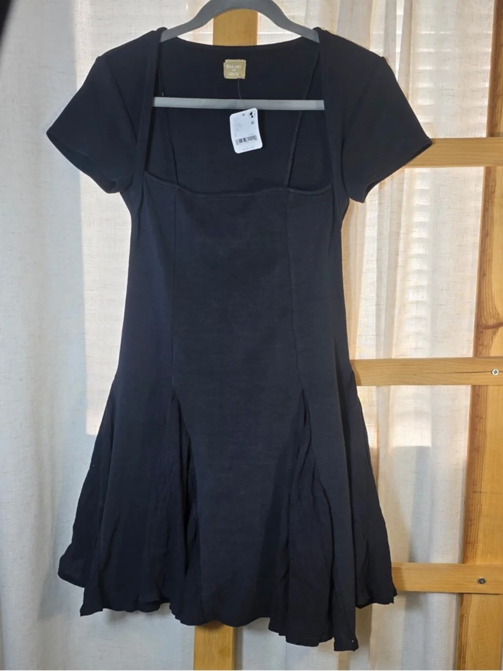 Free people- Lexi mini black dress